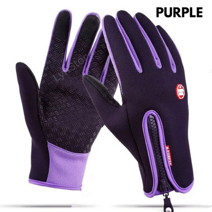 Waterproof, touch-sensitive and non-slip gloves