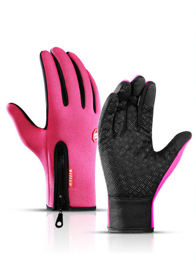 Waterproof, touch-sensitive and non-slip gloves