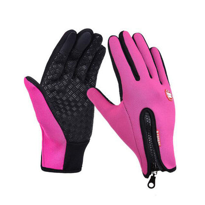 Waterproof, touch-sensitive and non-slip gloves