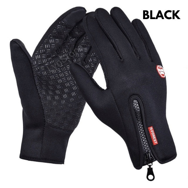 Waterproof, touch-sensitive and non-slip gloves